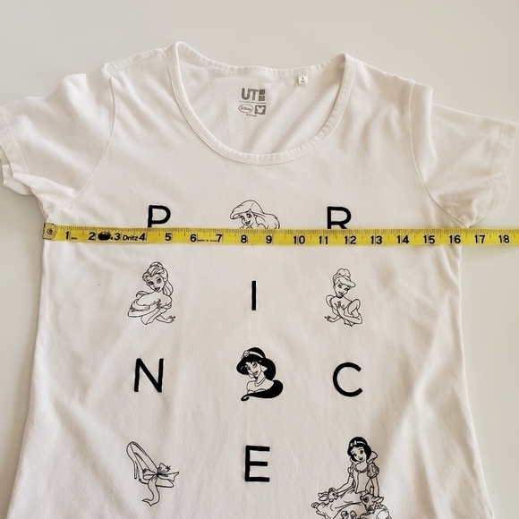 1326 * Disney Princess Graphic Tee White Size S - Picture 7 of 8